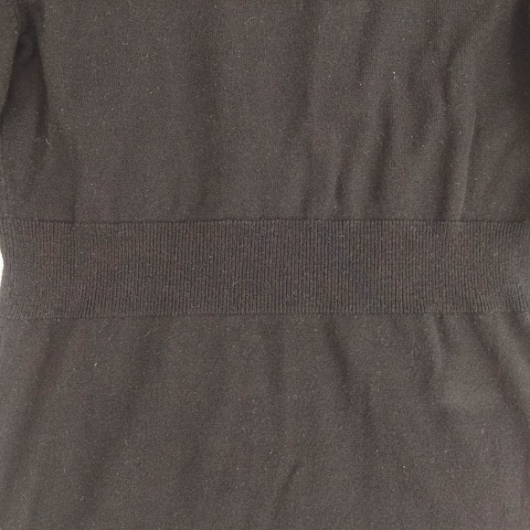 Black Loft cardigan w/ one button at waist size XS - Picture 6 of 8